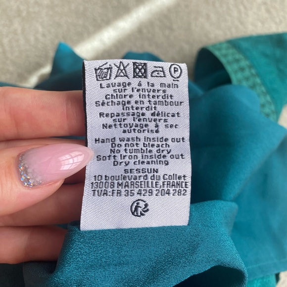 Sessun autumnal leaf patter dress, M size - Picture 6 of 13